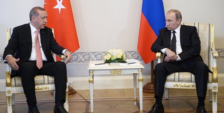 Путин и Эрдоган встретились